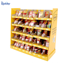 Supermercado Mall Pallet Display Estante POP Cartón Papel 1/4 Pallet Display